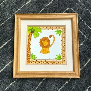 Lion/Leopard Wall Art